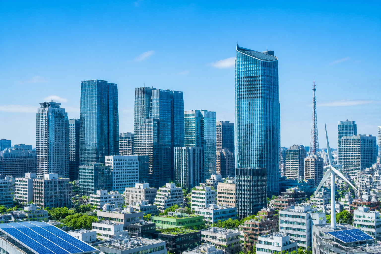 東京のビジネス街